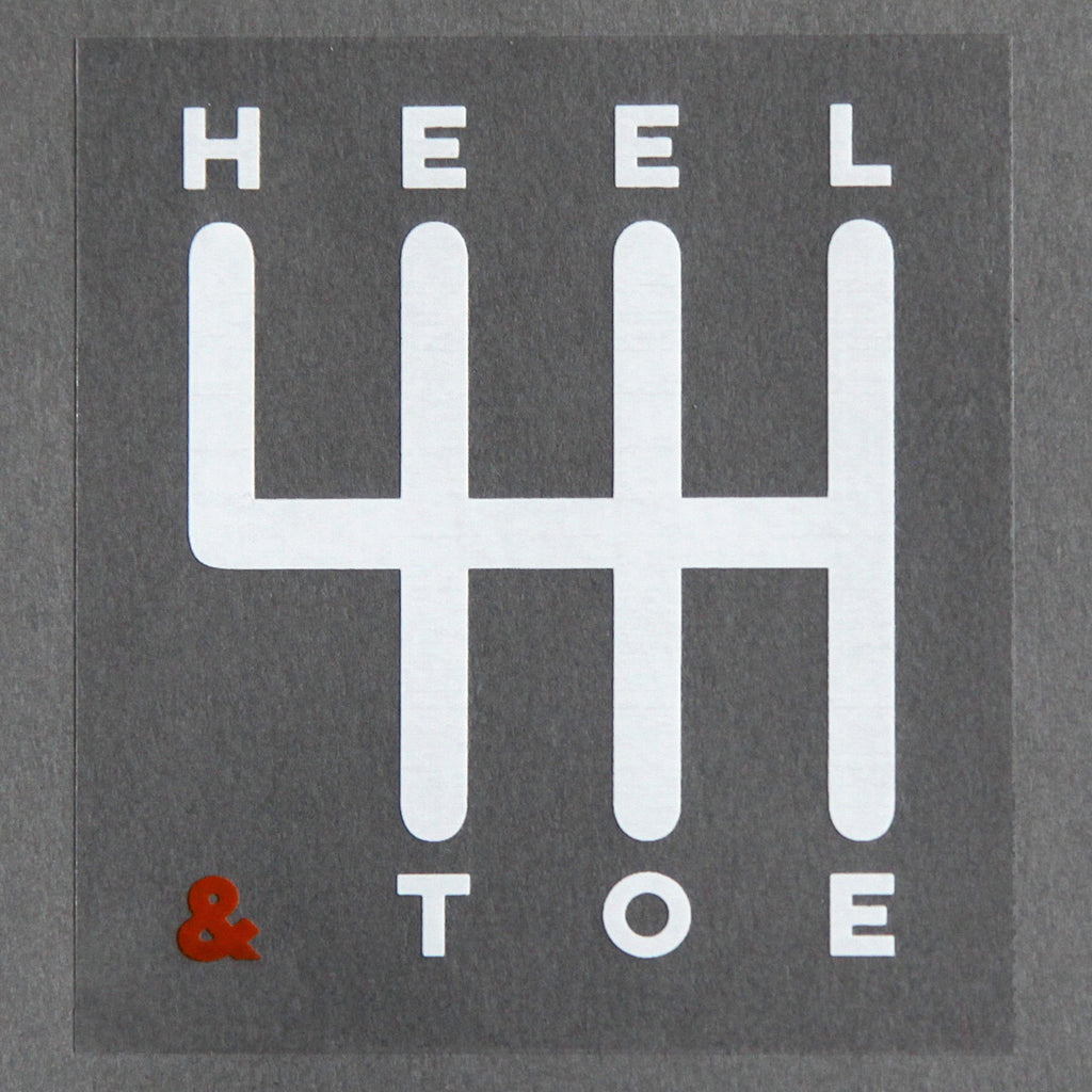 Heel & Toe Manual Sticker